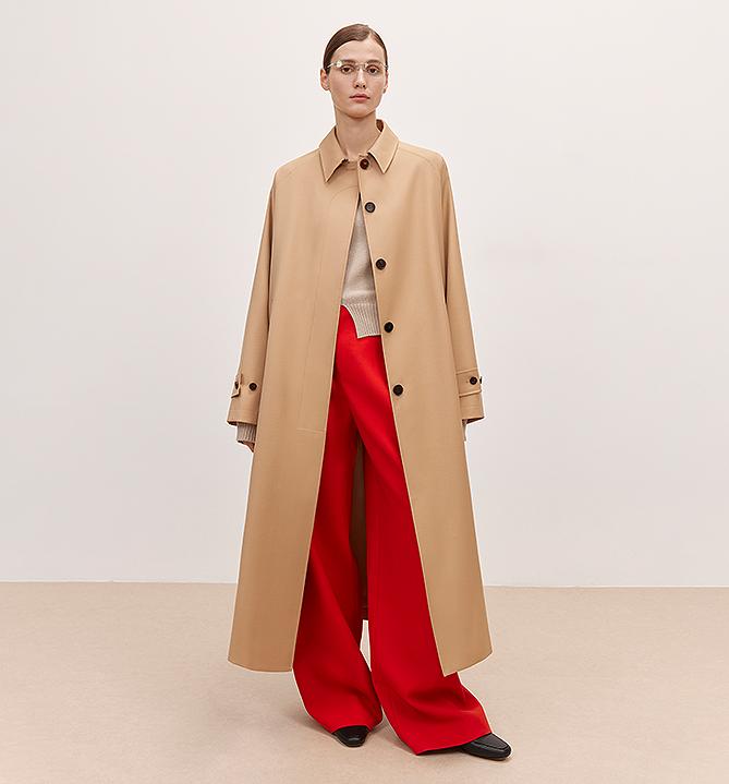 Firelady Fur Fragrant Moment Coat outerwear, plush luxurious coat with a stylish design from Maison Beaumont for women.