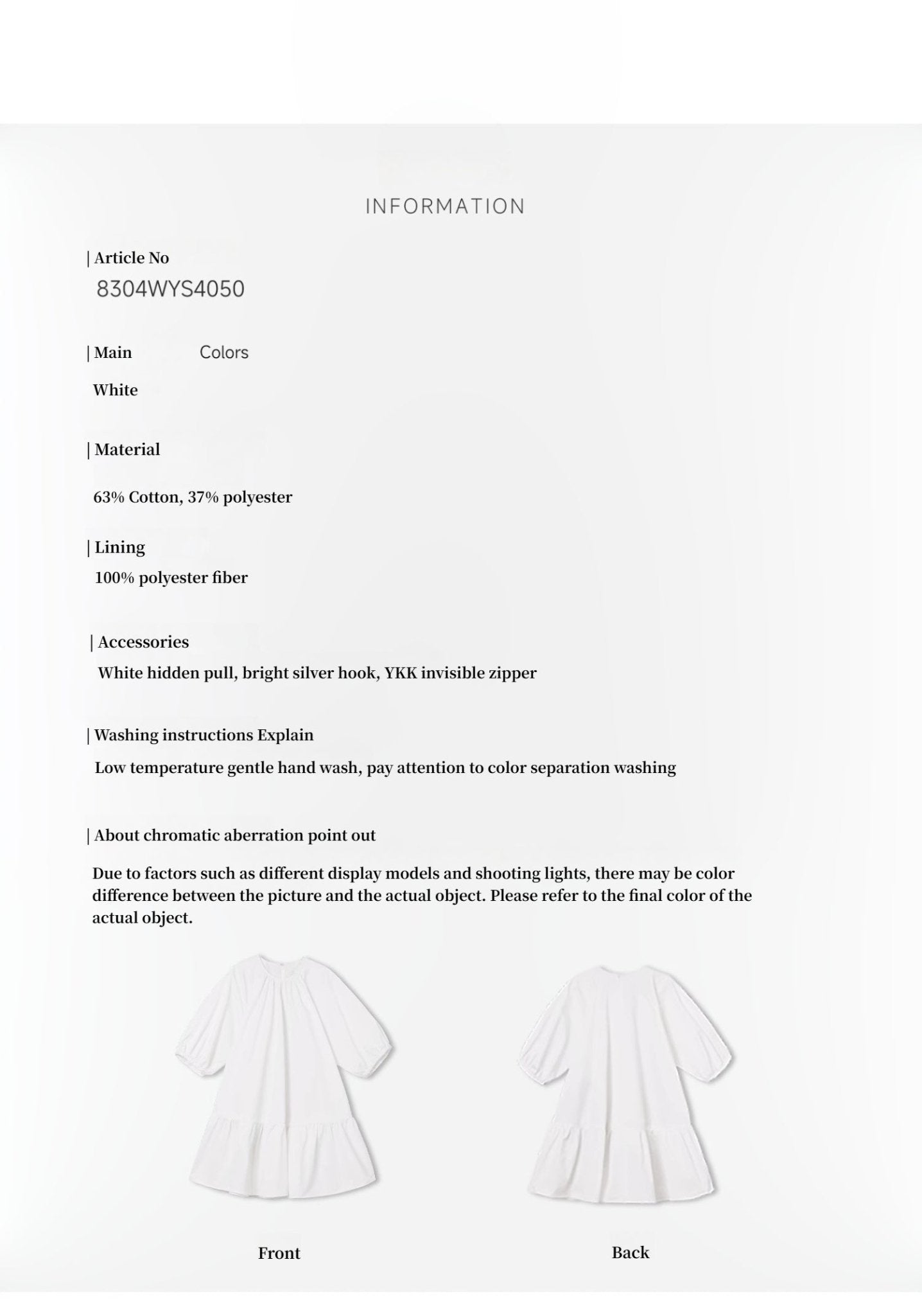 White Dream Island Dress by Firelady Fur featuring high-end puff sleeves and a classic Hepburn style for women.