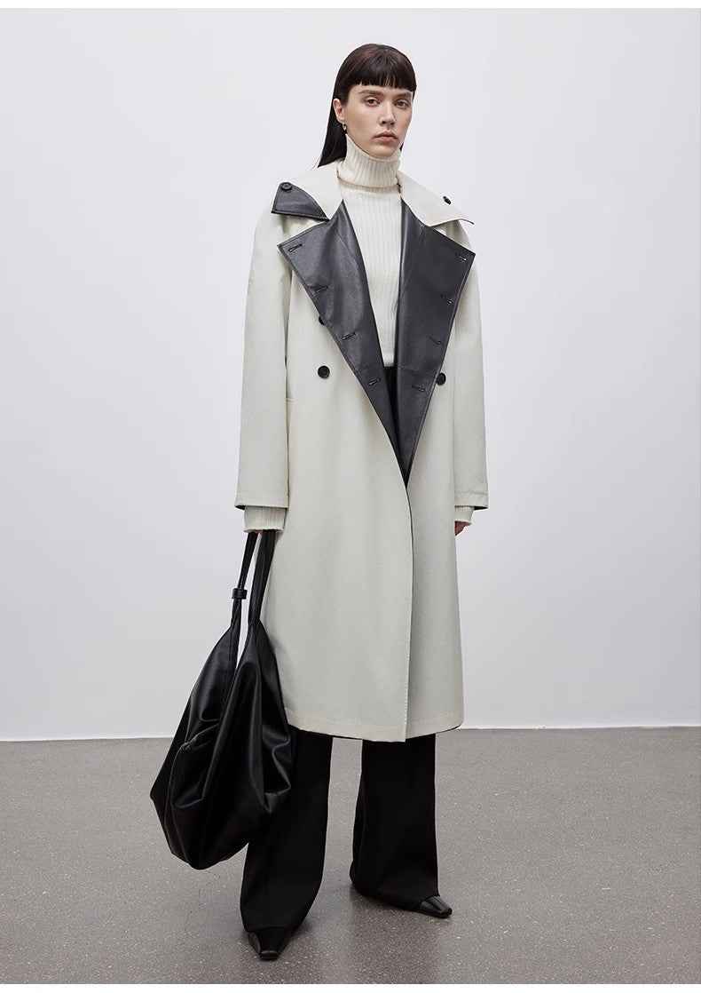 Firelady Fur Moonlight Essence Wool Knitted Shirt for women, slim fit, machine washable, with collar and inner knit details.