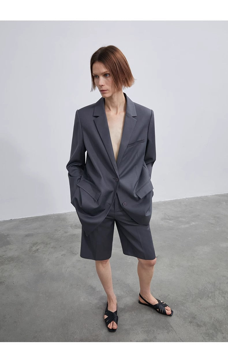 Linen Cotton Straight-Leg Pants | Maison Élvorain